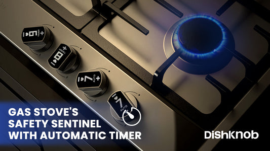 DishKnob Gas Stove Knob with Automatic Timer Is Coming Soon on Kickstarter